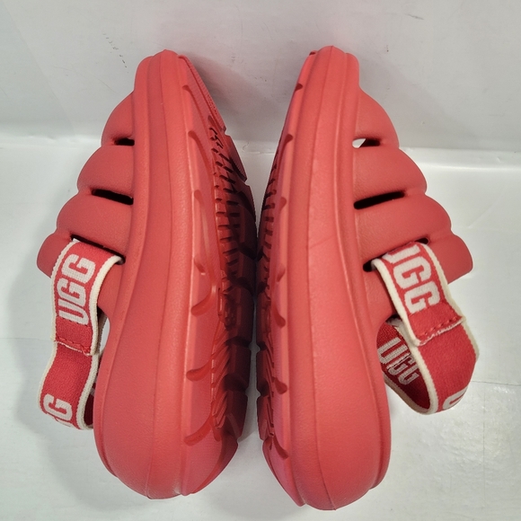 UGG SPORT YEAH KIDS SANDAL SHOES TODDLER SIZE 7 RED - Picture 11 of 12